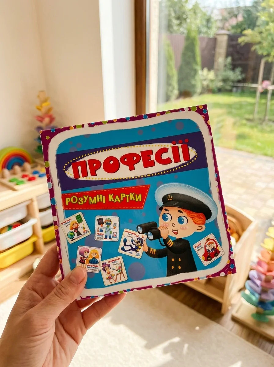 Розумні картки. Професії. 30 карток — Дитяча література