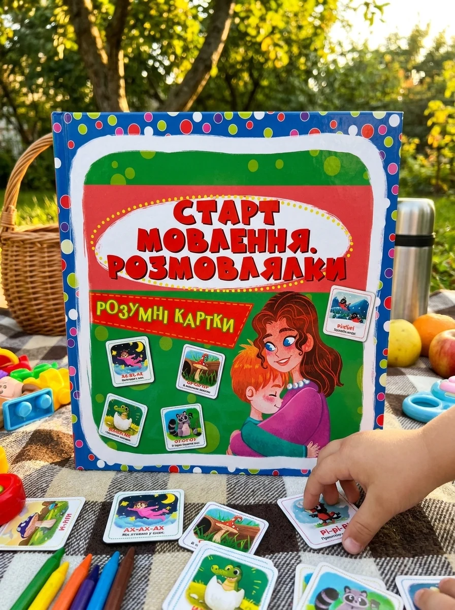 Розумні картки. Старт мовлення. Розмовлялки. 30 карток, — Вивчення мов