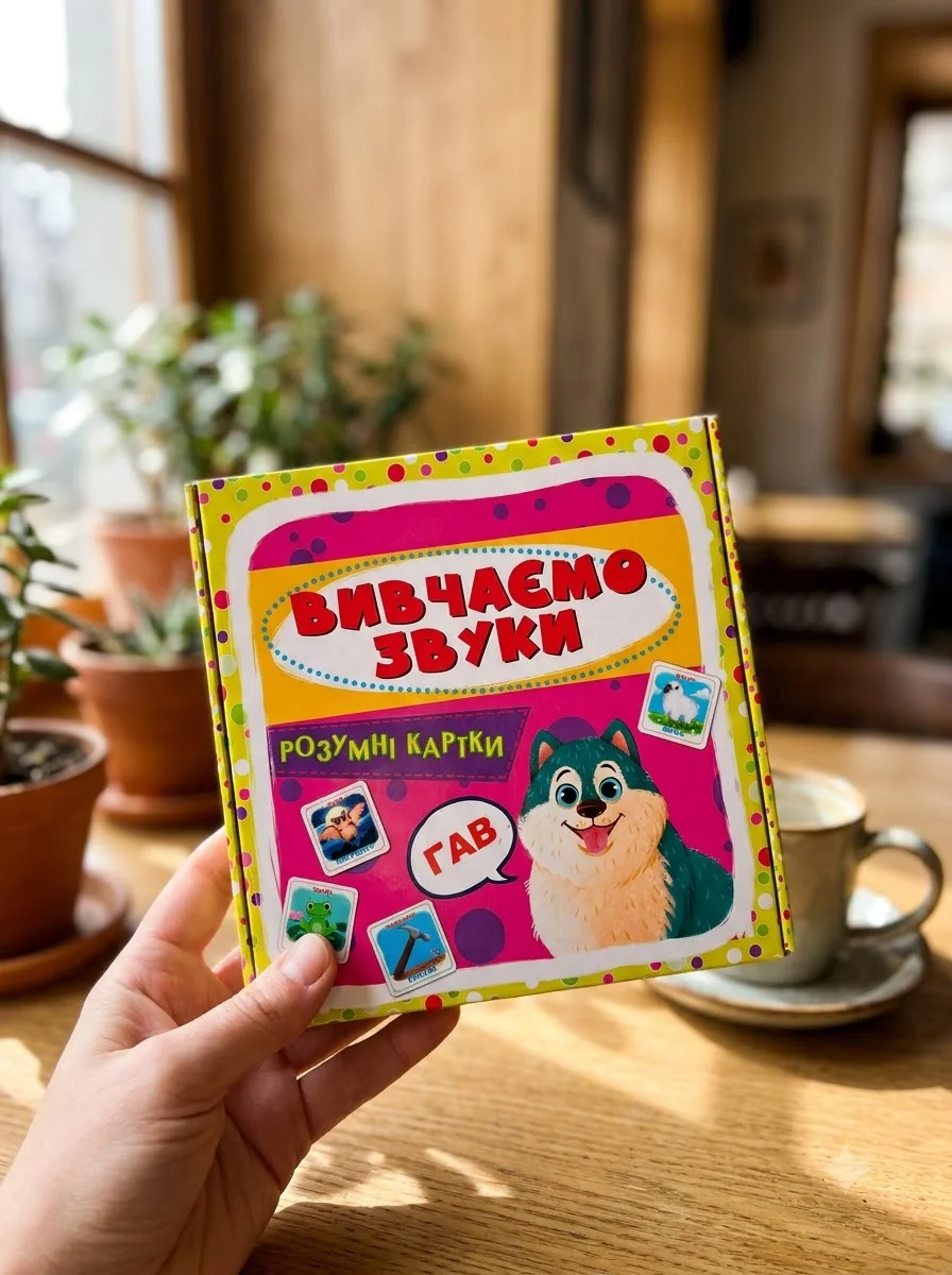 Розумні картки. Вивчаємо звуки. 30 карток — Дитяча література