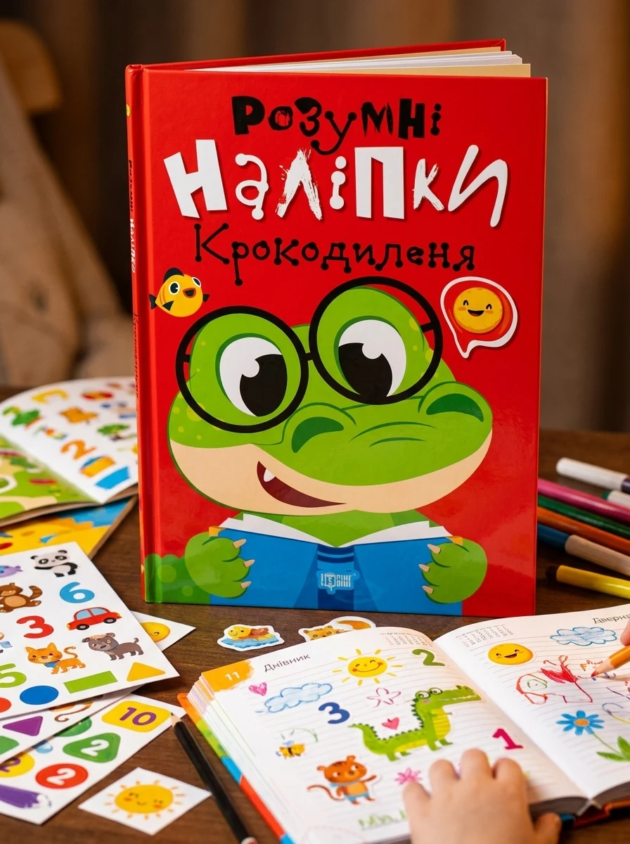 Розумні наліпки. Крокодиленя — Комікси та манґи