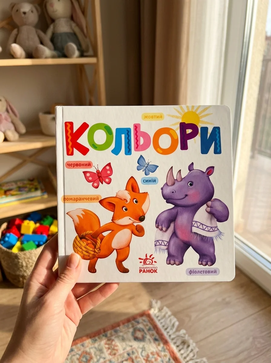 Розумний малюк. Кольори — Розвивальні книги