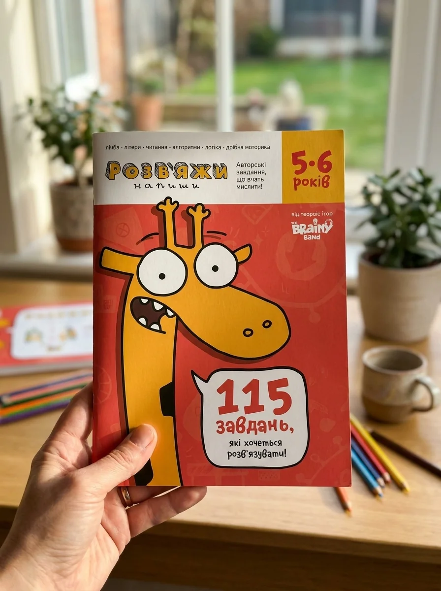Розв'яжи-Напиши 5-6 років, обкладинка
