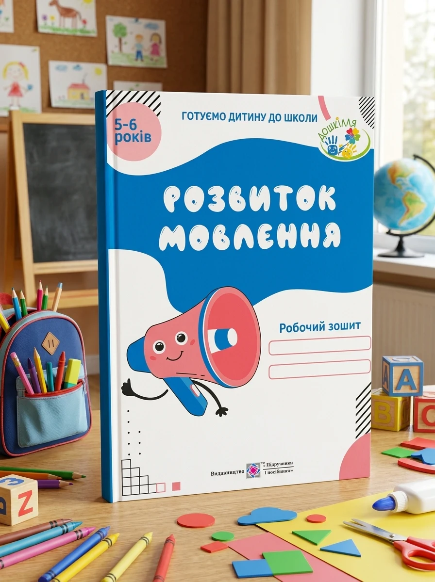 Розвиток мовлення. Робочий зошит для дітей 5-6 років — Дім, сім'я, релігія