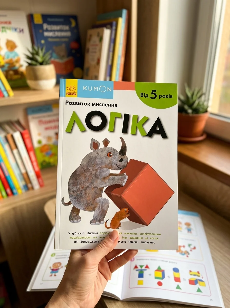 Розвиток мислення. Логіка. Від 5 років | купити книгу онлайн