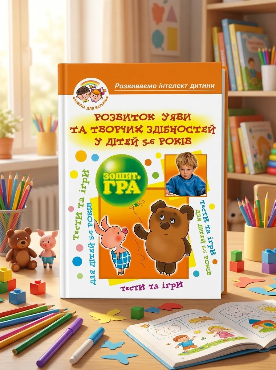 Розвиток уяви та творчих здібностей у дітей 5-6 років. Зошит-гра — фото 2