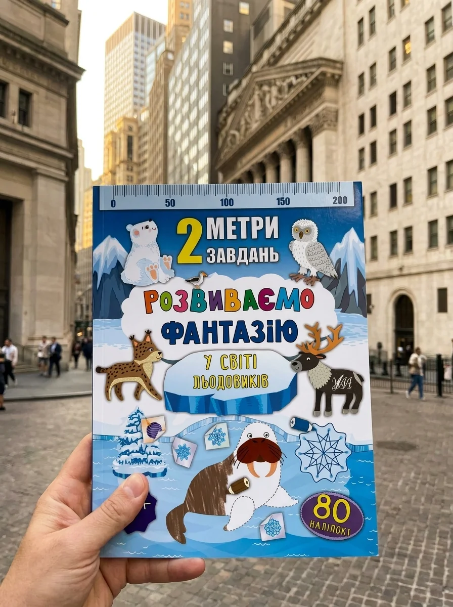 Розвиваємо фантазію. У світі льодовиків — Розвивальні книги
