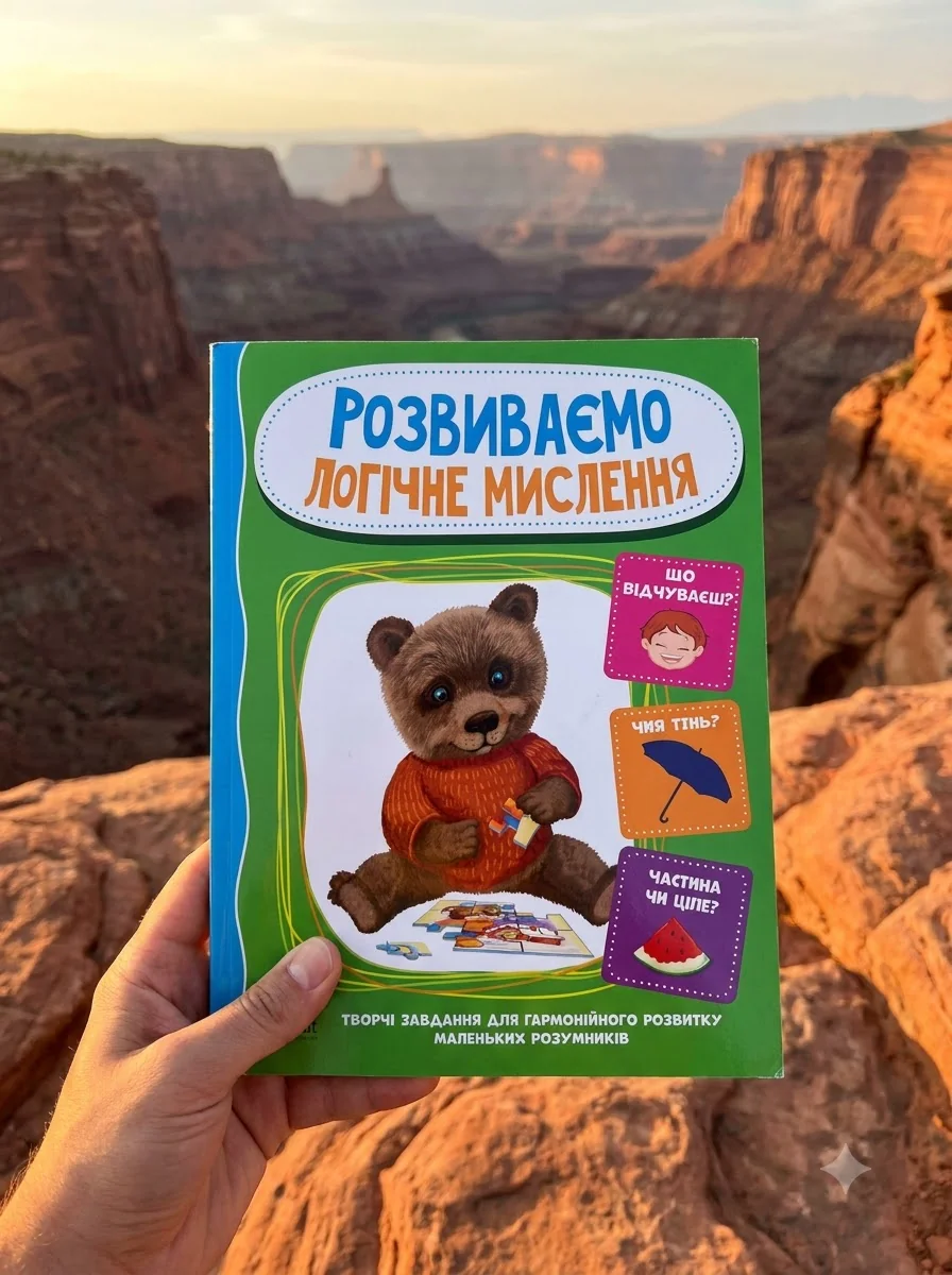 Розвиваємо логічне мислення — Розвивальні книги