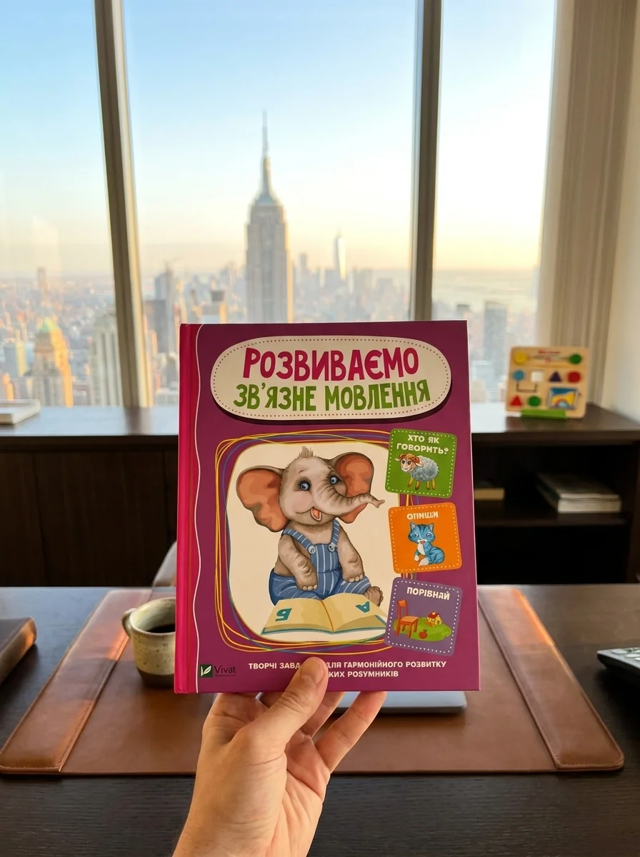 Розвиваємо зв'язне мовлення — Розвивальні книги