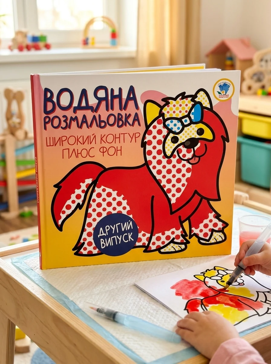 Розвивайка. Водяна розмальовка. Терьєр, — Дитяча література