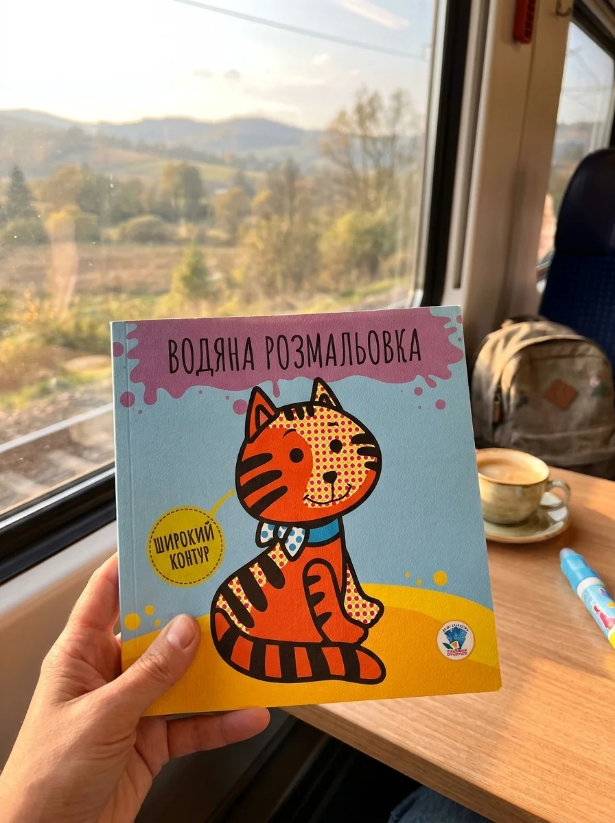 Розвивайка. Водяна розмальовка. Звірі — Дитяча література