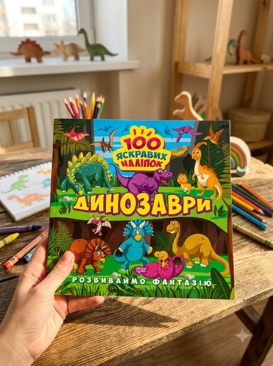 Розвиваймо фантазію. Динозаври — Дитяча література