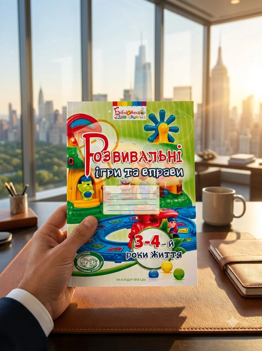 Розвивальні ігри та вправи. 3-4-й роки життя — Книги