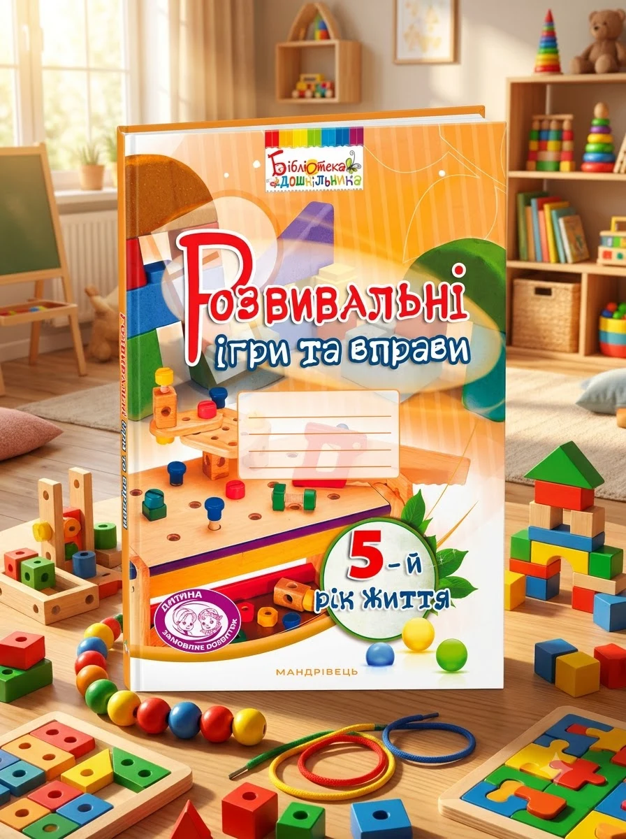 Розвивальні ігри та вправи. 5-й рік життя