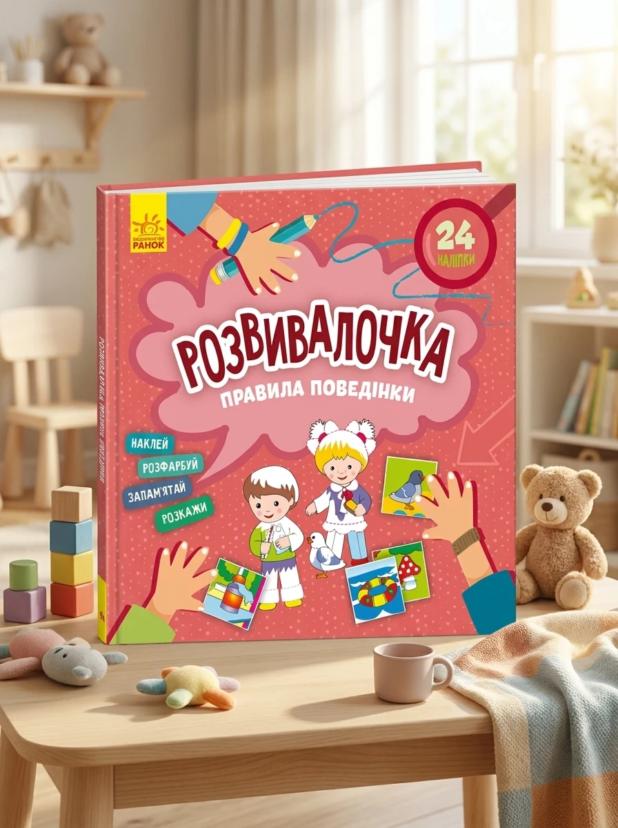 Розвивалочка. Правила поведінки, — Дитяча література