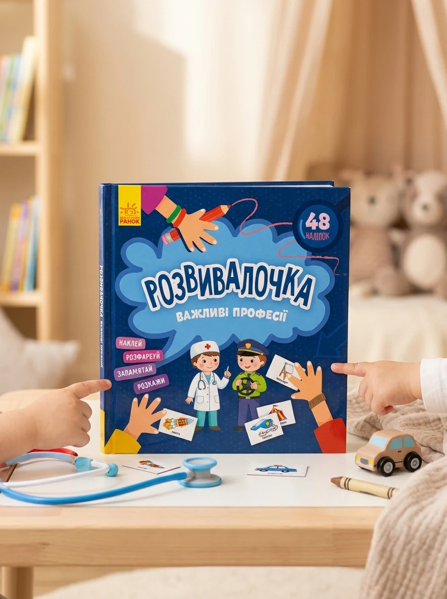 Розвивалочка. Важливі професії, — Дитяча література