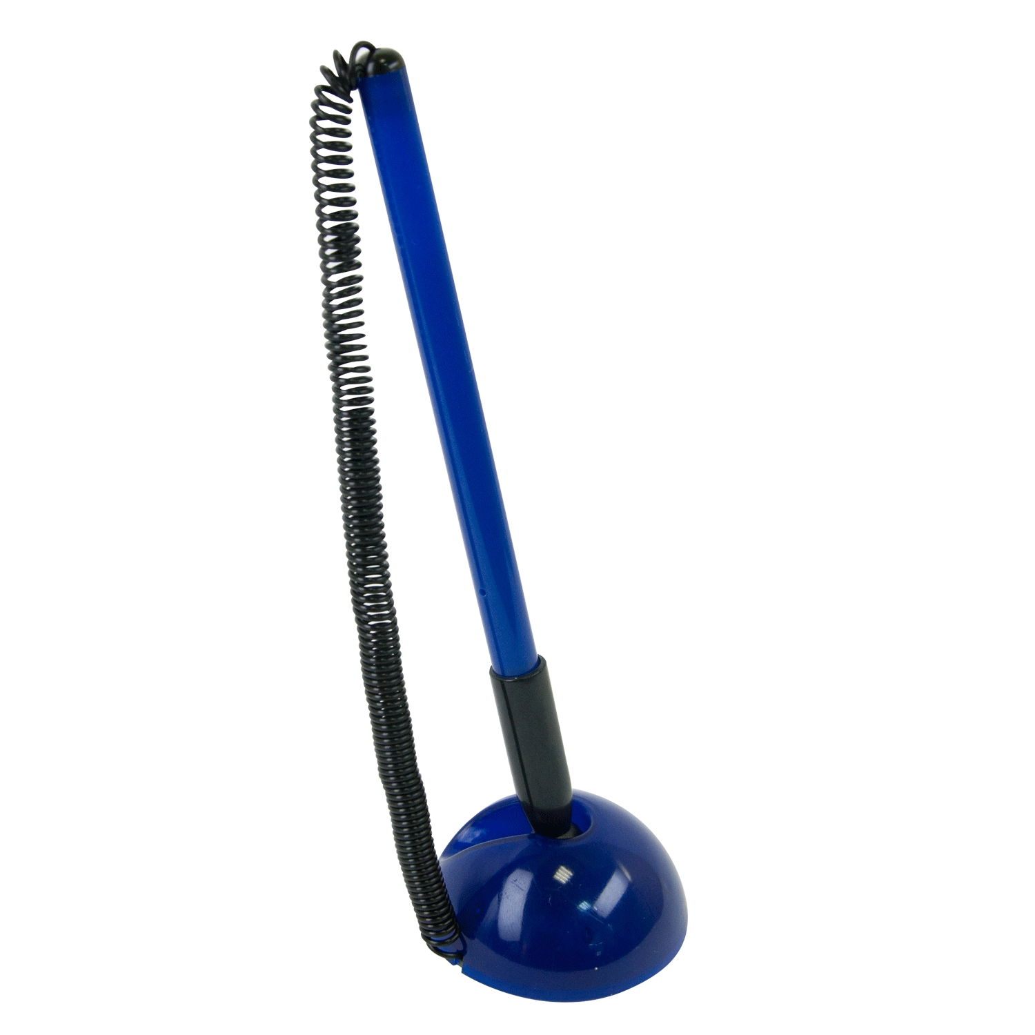 Ручка кулькова на підставці BLUE DeskPen L2U BUROMAX 0.7мм BM.8141-01