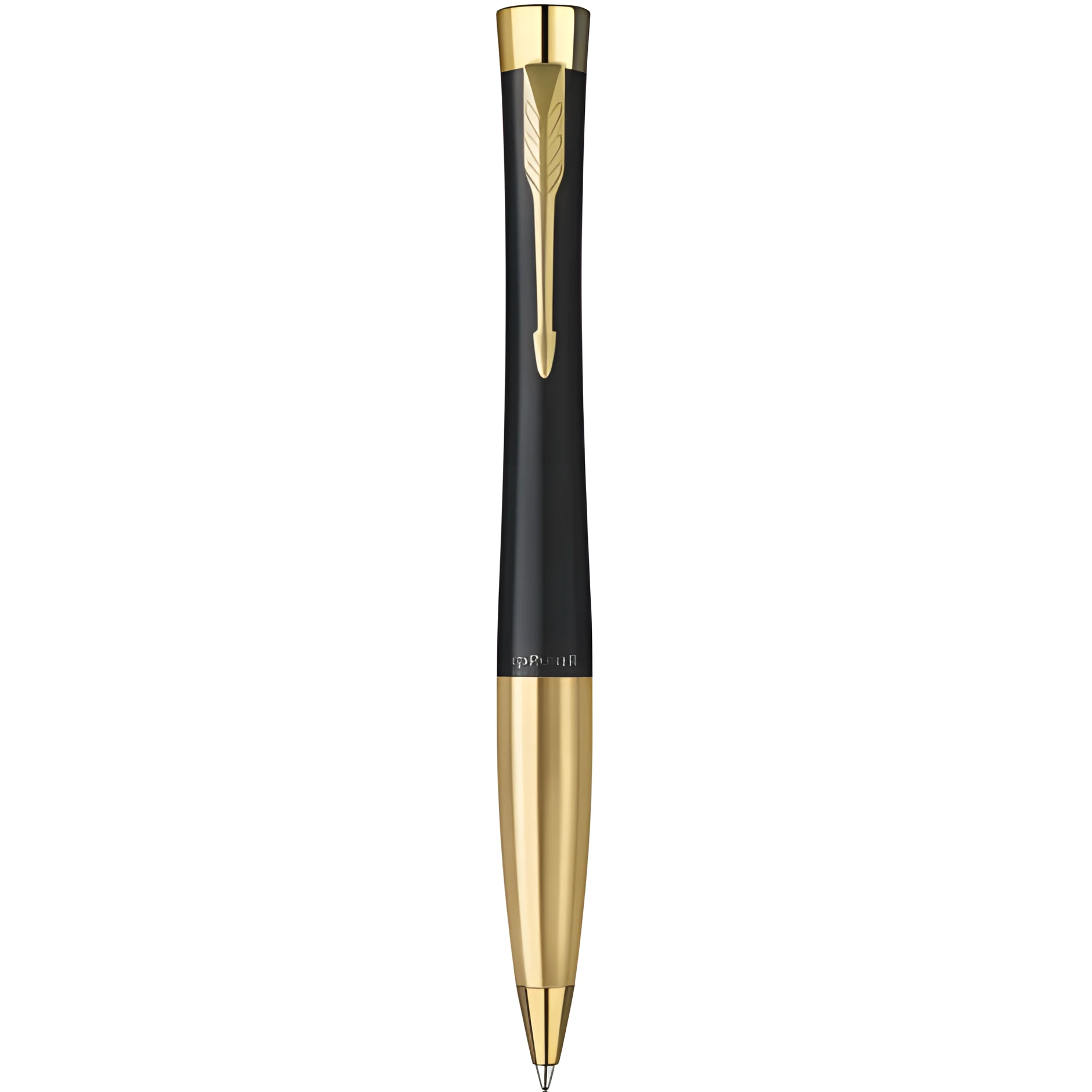 Ручка кулькова Parker Urban Muted Black позолота 30 035