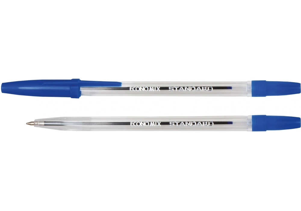 Ручка кулькова STANDARD 10117 синя Economix