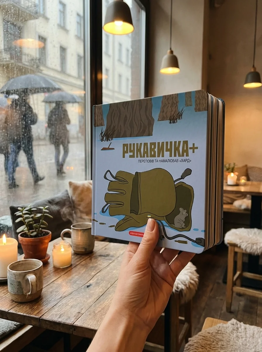 Рукавичка. Книжка-картонка — фото 2