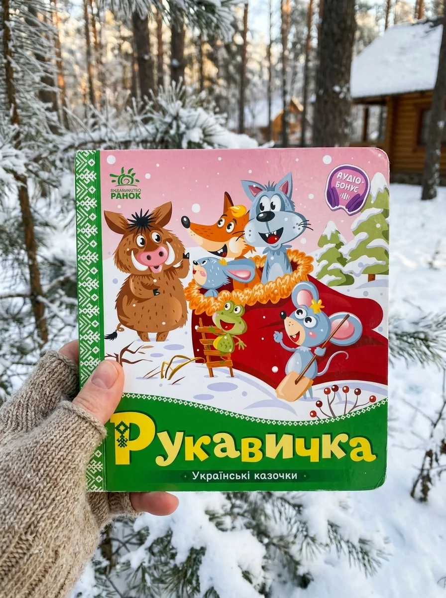 Рукавичка. Українські казочки — Дитяча література