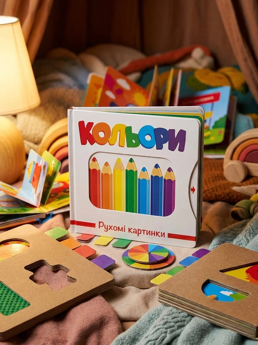 Рухомі картинки. Кольори, обкладинка