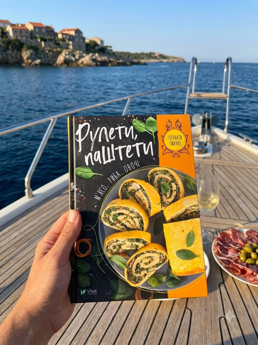 Рулети, паштети. М'ясо, риба, овочі — Кулінарія