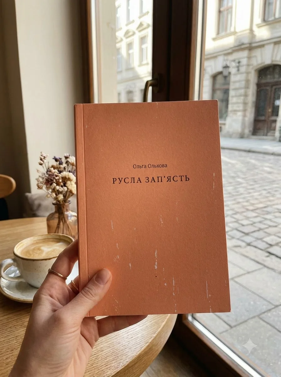 Русла зап'ясть — Ольга Ольхова, обкладинка