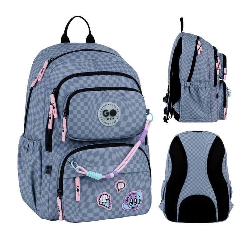 Рюкзак GoPack Education 120M-2 Pixel Mood GO26-120M-2