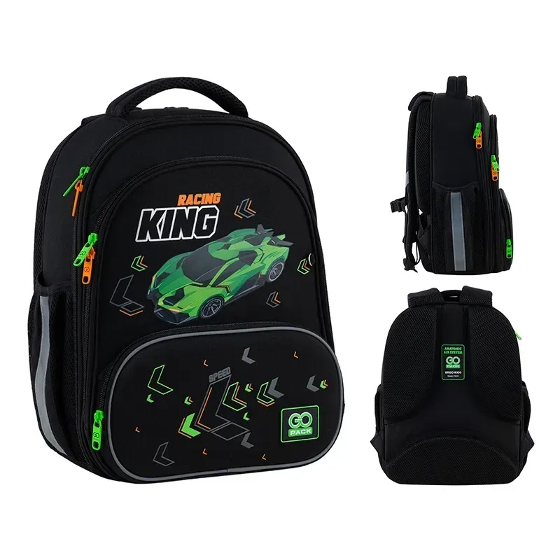 Рюкзак GoPack Education ортопедичний каркасний 597M-5 Rasing King