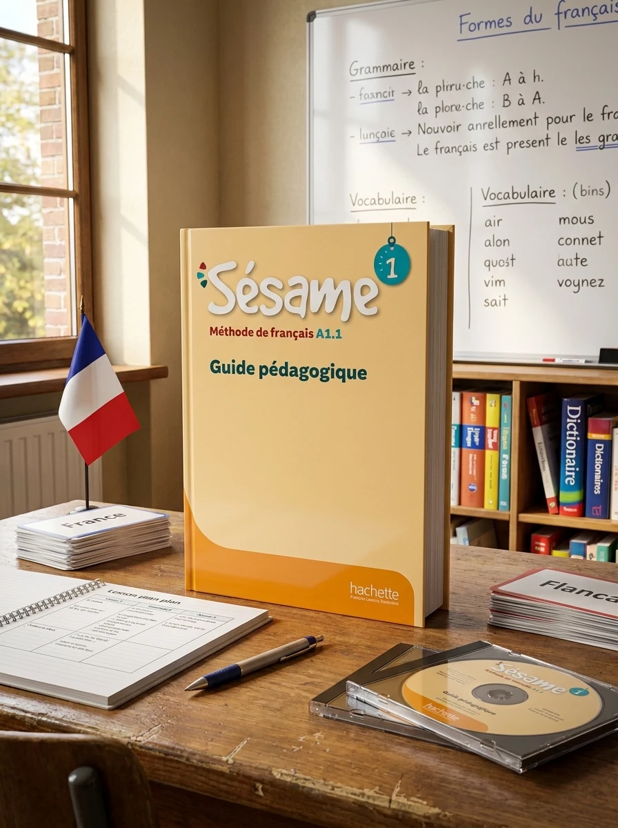 Sésame 1. Guide pédagogique A1.1 — Вивчення мов