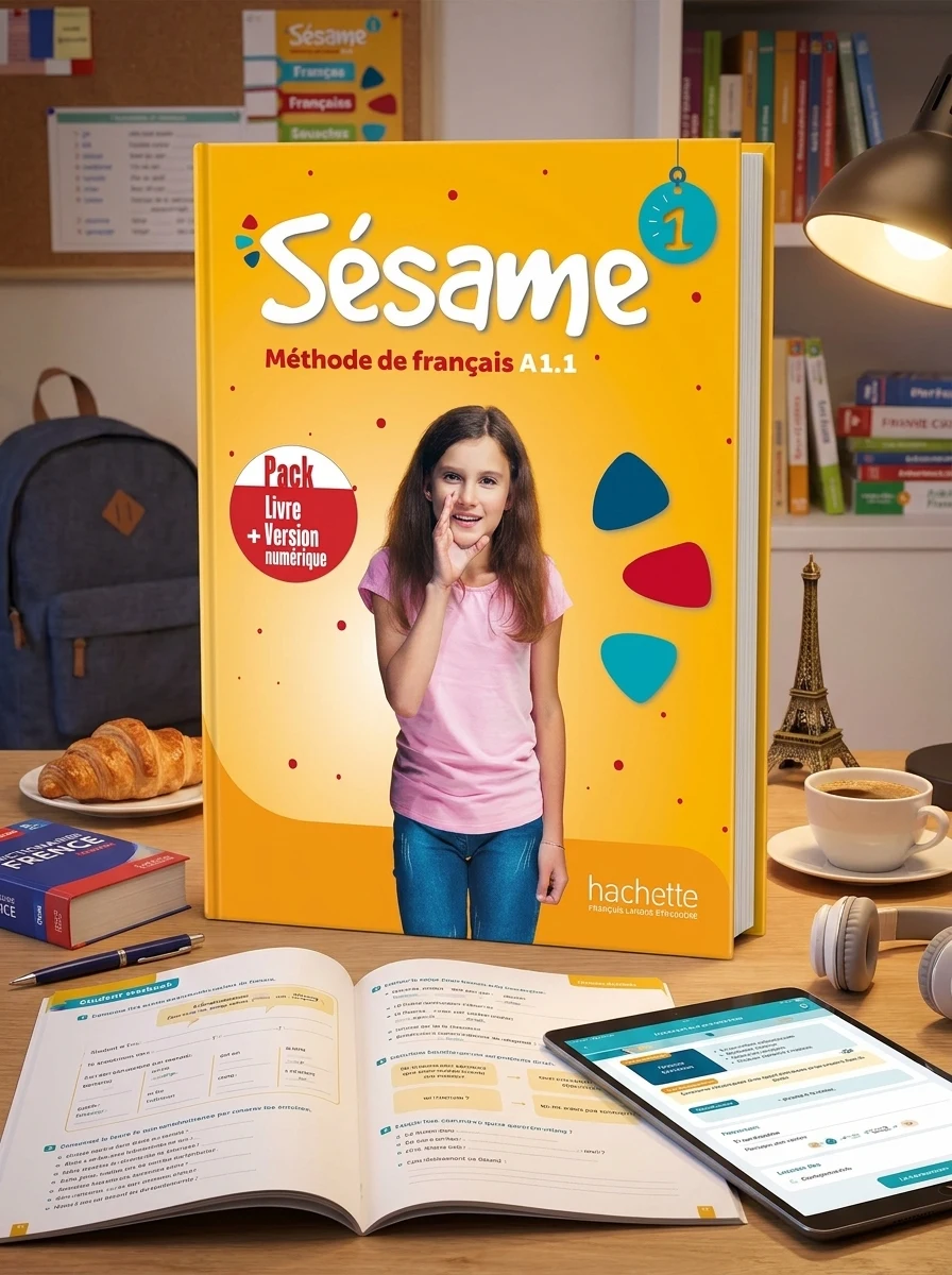 Sésame 1. Pack Livre de l'élève + Version numérique A1.1 — Вивчення мов