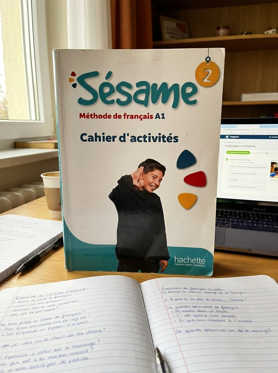 Sésame 2. Cahier d'activités A1 — Вивчення мов