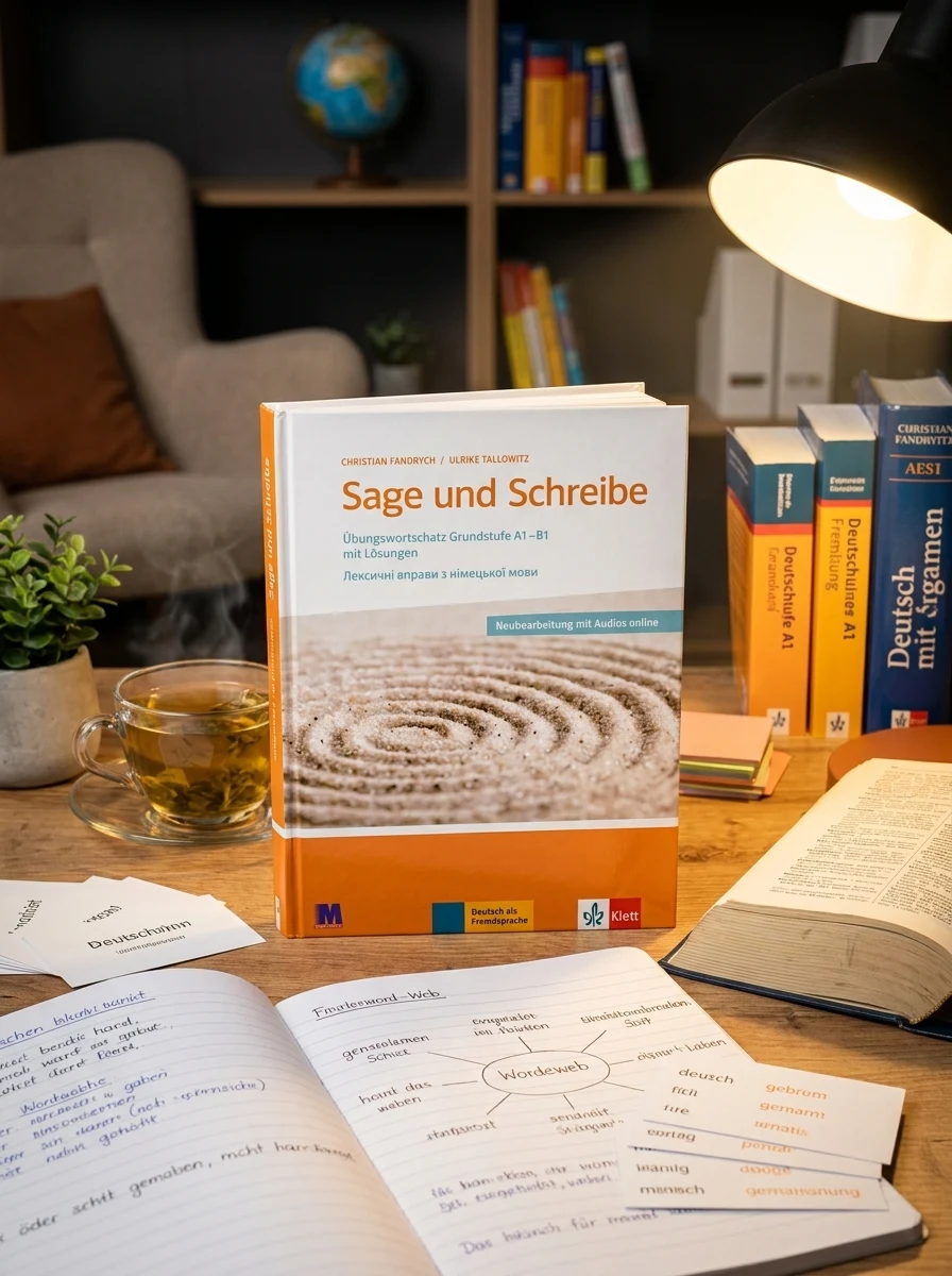 Sage und Schreibe. Посібник для вивчення лексики німецької мови — Вивчення мов