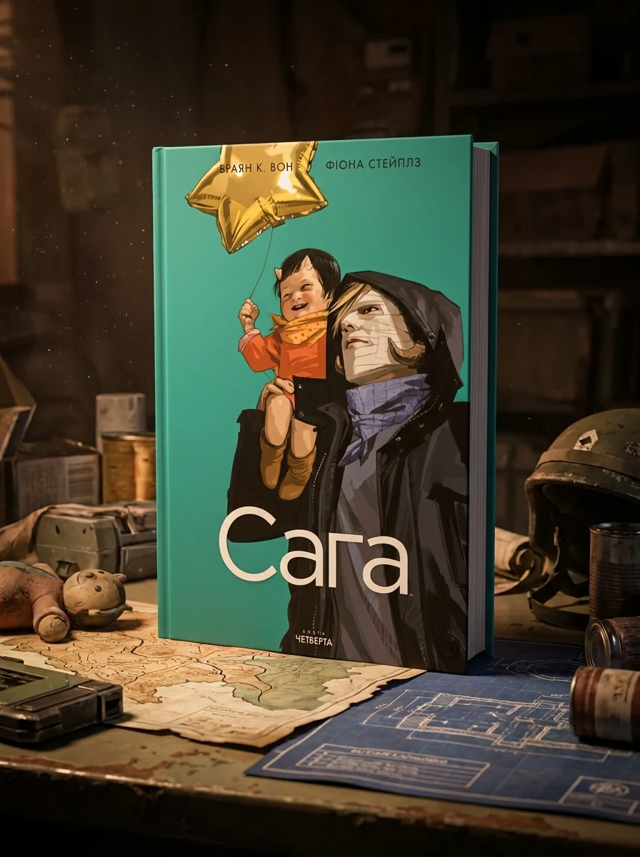 Сага. Книга 4 — Фантастика та фентезі