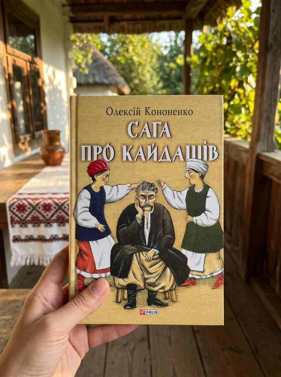 Сага про Кайдашів — Олексій Кононенко, обкладинка