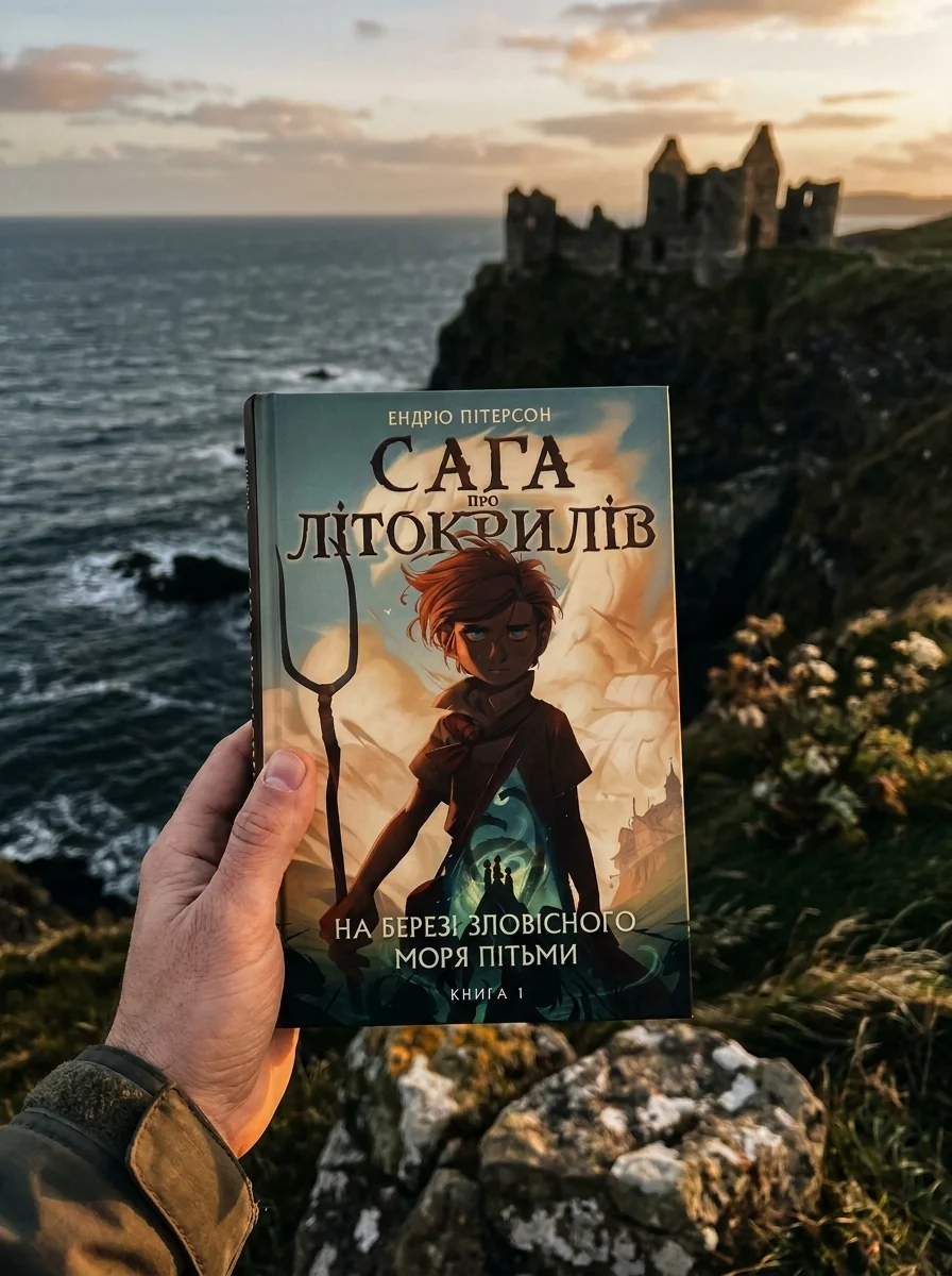 Сага про Літокрилів. Книга 1. На березі Зловісного моря пітьми Ендрю Пітерсон — Фантастика та фентезі