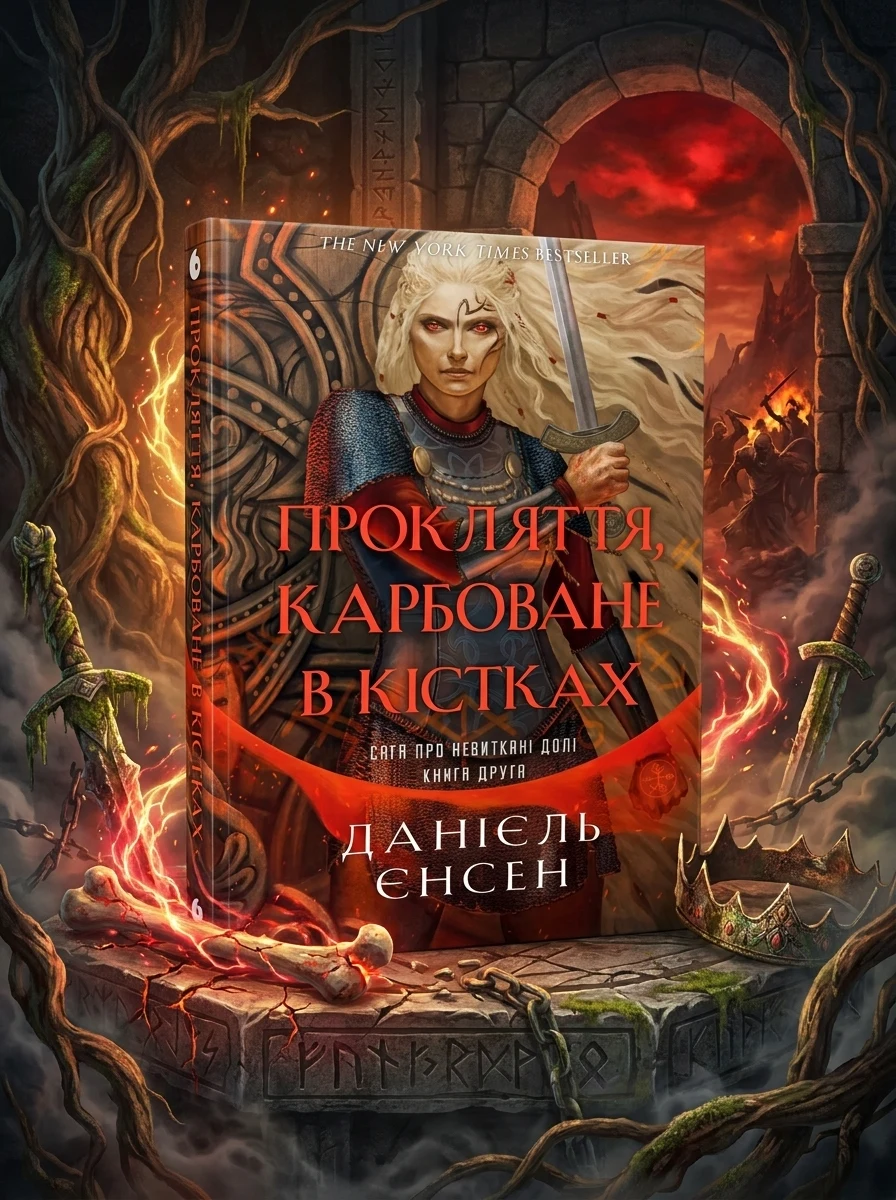 Сага про невиткані долі. Прокляття, карбоване в кістках. Книга 2 — фото 2