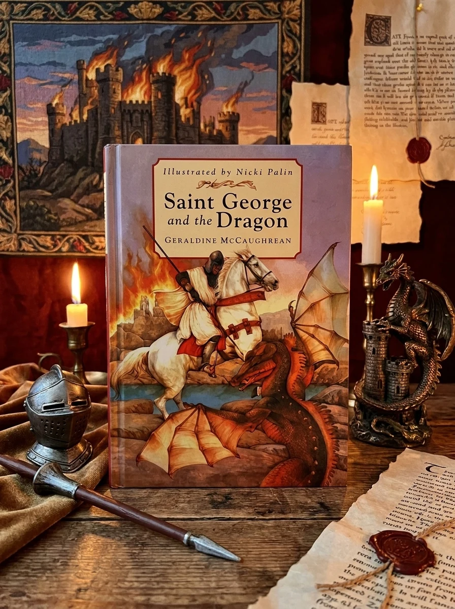 Saint George and the Dragon — Джеральдін Мак-Коркран, обкладинка