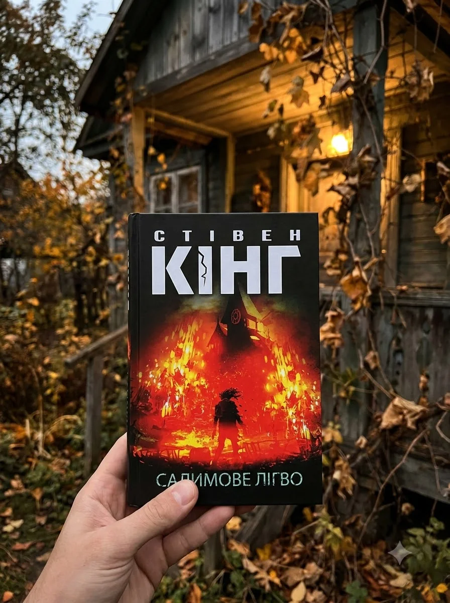 Салимове Лігво — Стівен Кінг, обкладинка