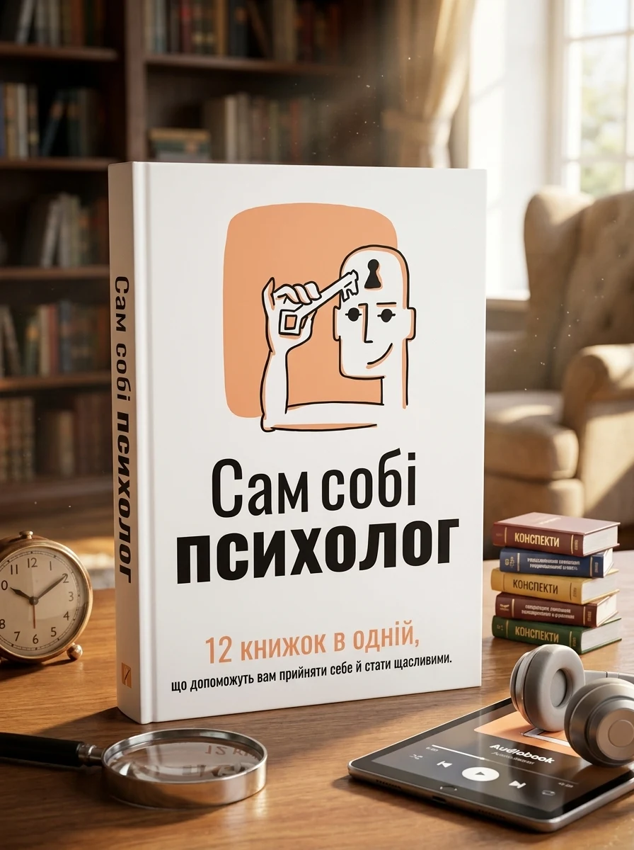 Сам собі психолог. Збірник самарі + аудіокнижка — фото 2