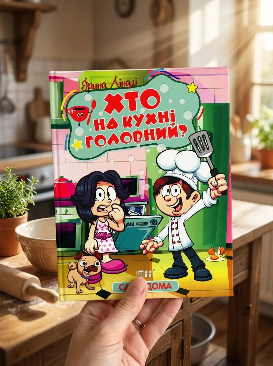 Сам удома. Хто на кухні головний? — Дитяча література