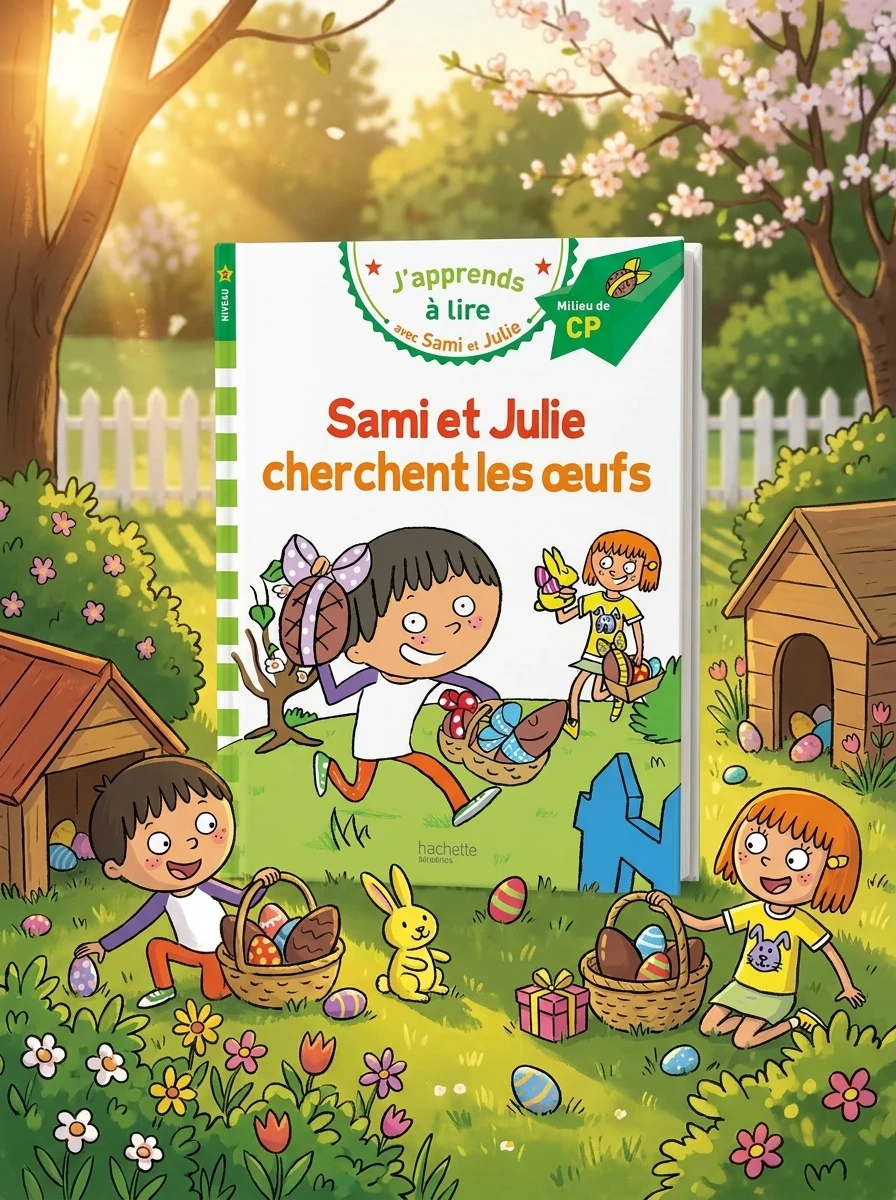 Sami et Julie cherchent les oeufs — Дитяча література