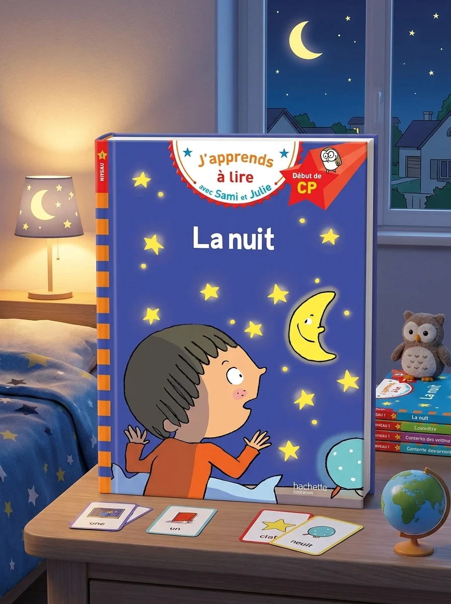 Sami et Julie CP Niveau 1 La nuit — Вивчення мов