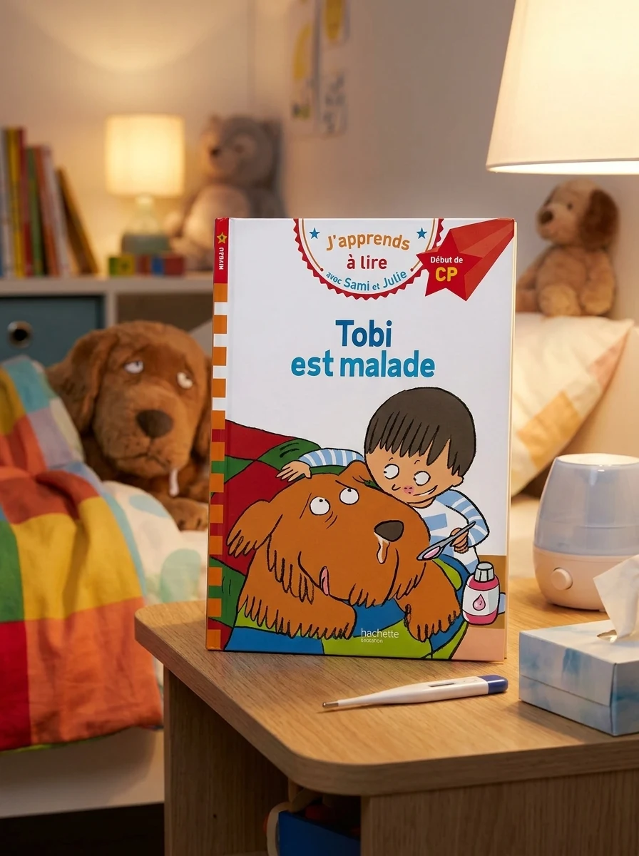 Sami et Julie Niveau 1 Tobi est malade — Вивчення мов