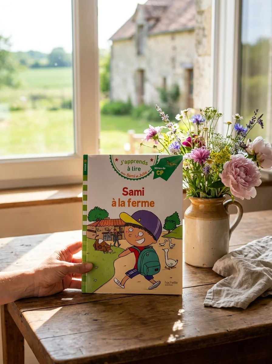 Sami et Julie Niveau 2 Sami а la ferme — Еммануель Массоно, обкладинка