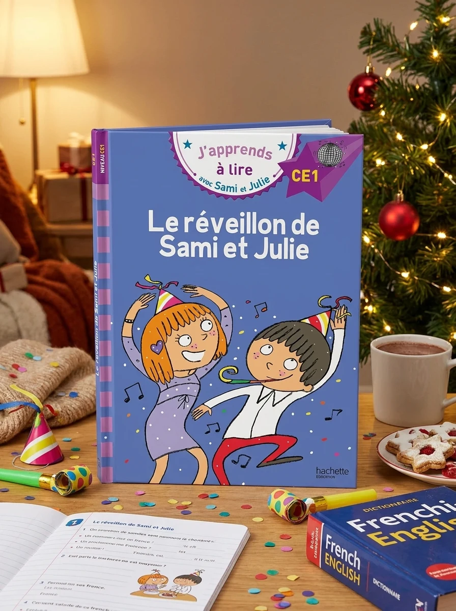 Sami et Julie Niveau 4 Le rеveillon de Sami et Julie — Вивчення мов