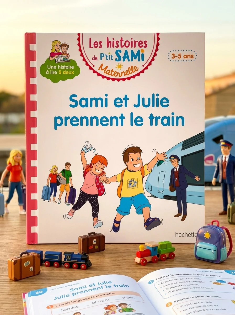 Sami et Julie prennent le train — Вивчення мов