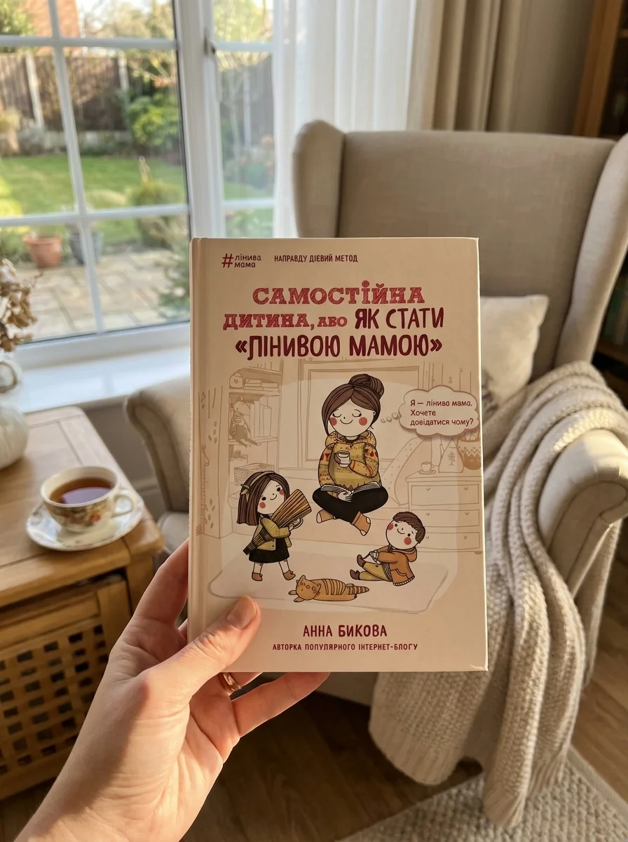 Самостійна дитина, або як стати 'лінивою мамою' — Бикова Анна, обкладинка