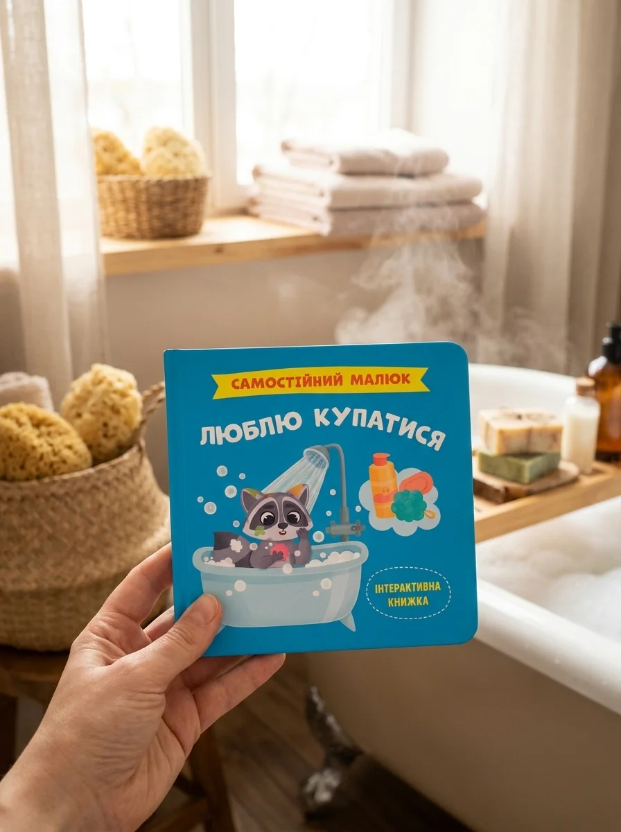 Самостійний малюк. Люблю купатися — Дитяча література