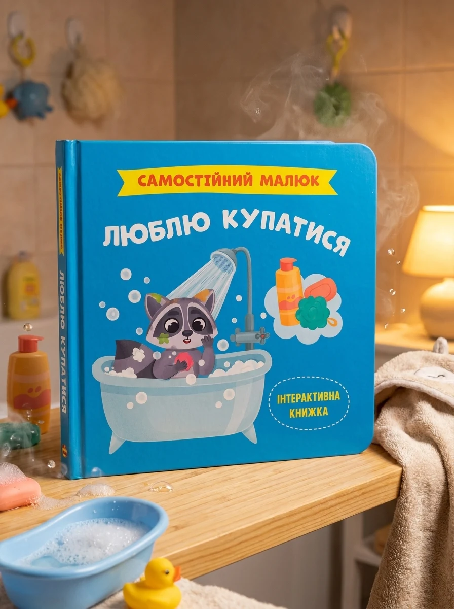 Самостійний малюк. Люблю купатися — фото 2